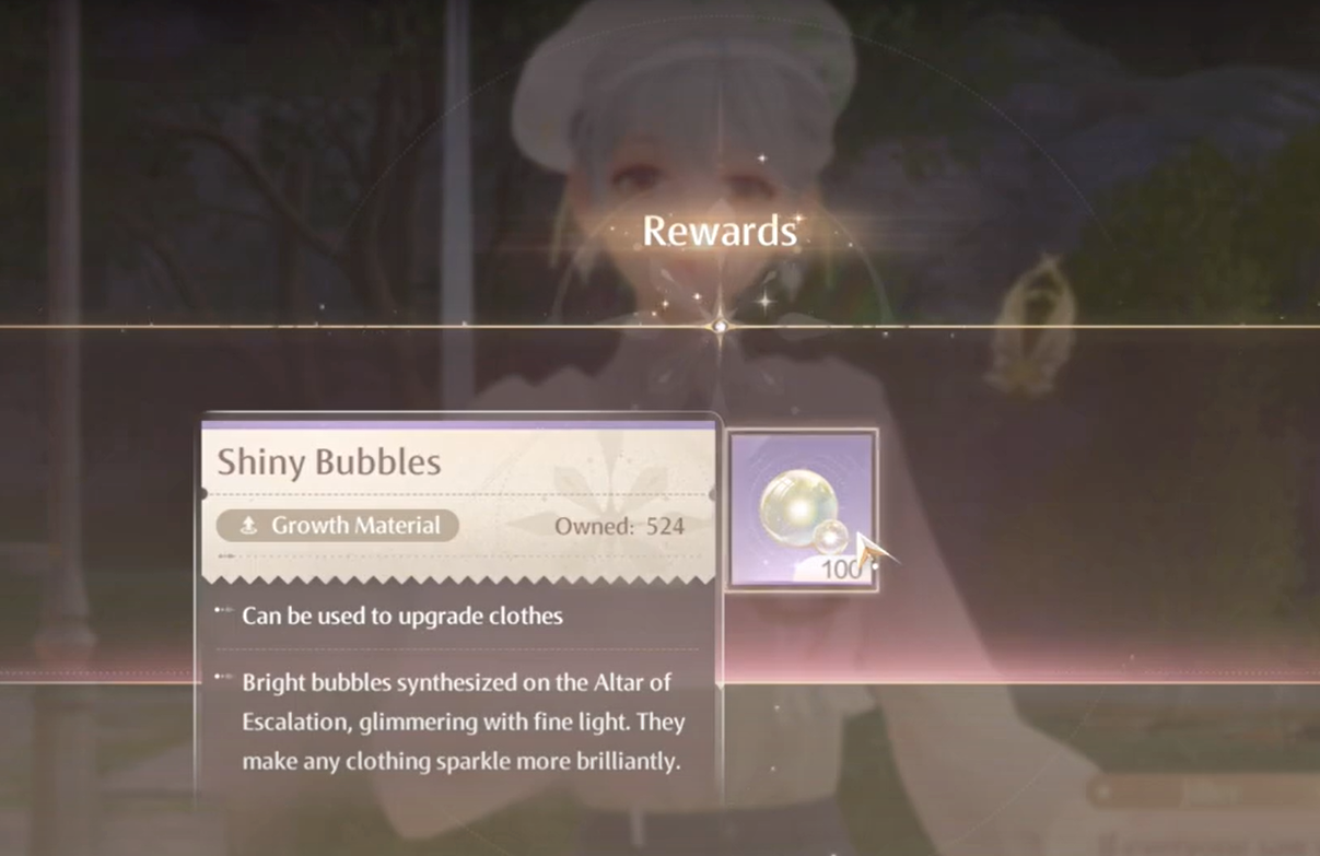 Infinity Nikki Shiny Bubbles